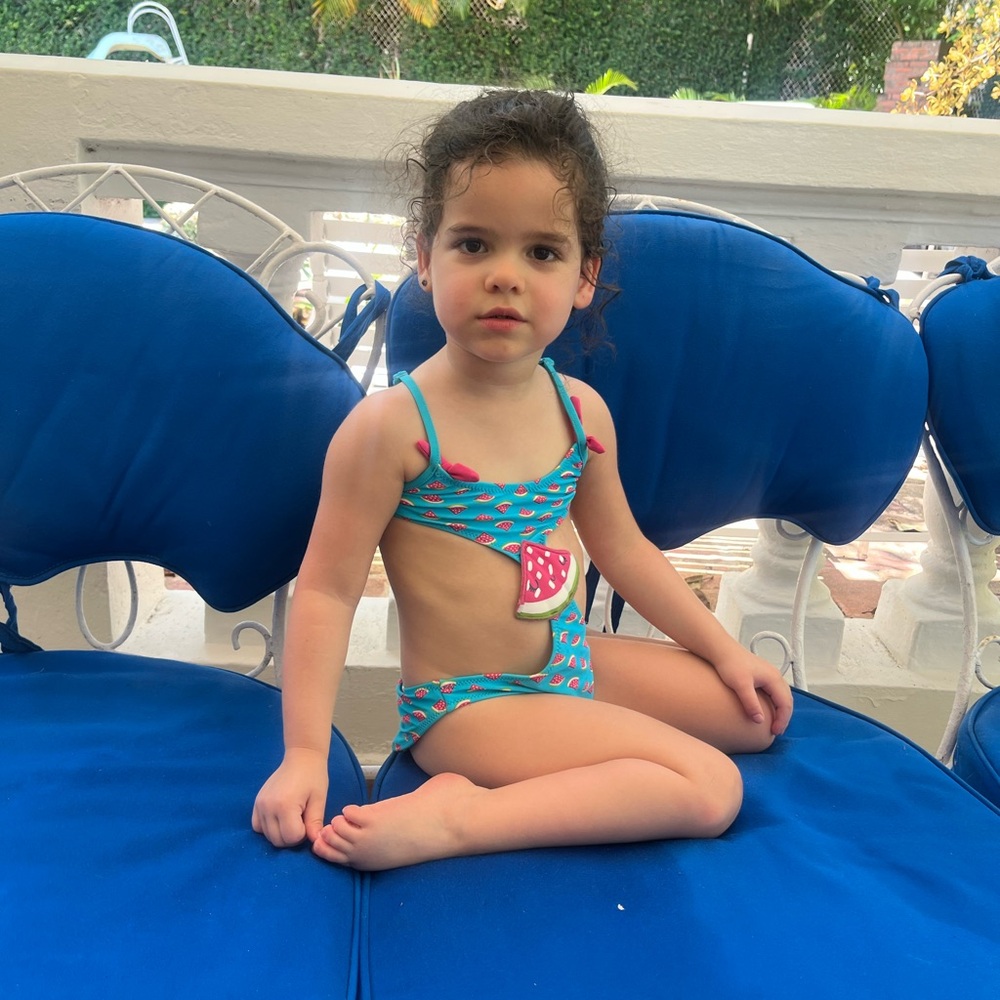 Girly Swim One Piece with Watermelon Design by Spanish brand Tuc Tuc